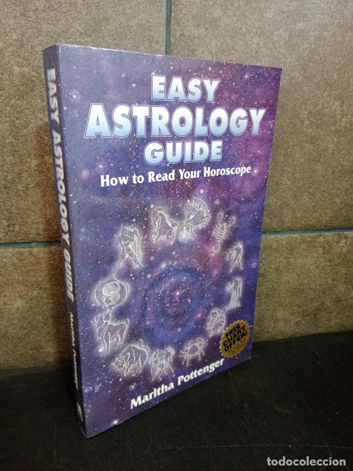 Libros: Easy Astrology Guide: How to Read Your Horoscope. Mirtha Pottenger. Ingl&eacute;s. - Foto 1