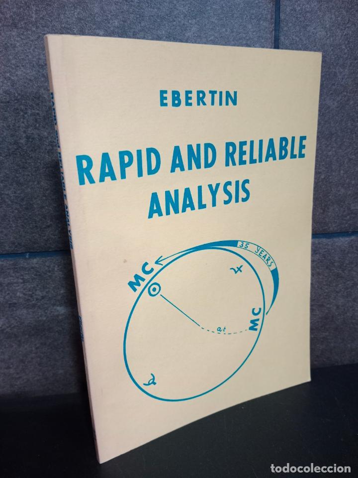 Libros: Rapid and Reliable Analysis. Ebertin. Ingl&eacute;s. - Foto 1