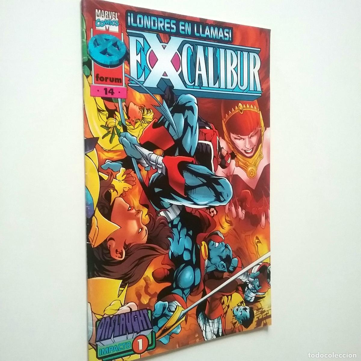 Libros: Warren Ellis - Excalibur. &iexcl;Londres en llamas! (Marvel) - Foto 1