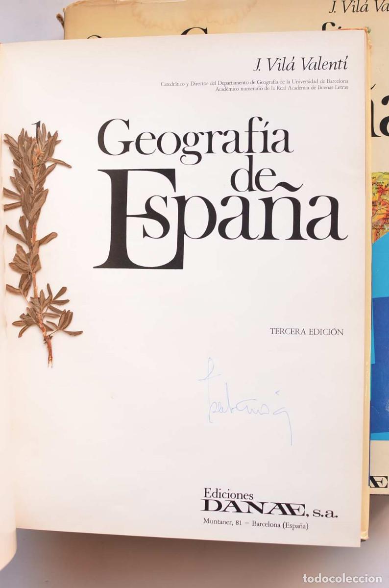 Libros: Geograf&iacute;a de Espa&ntilde;a - VIL&Aacute; VALENT&Iacute;, Juan - Foto 3