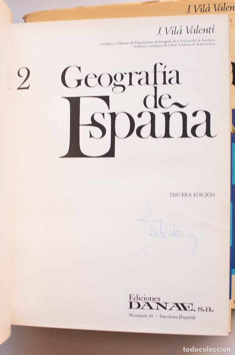 Libros: Geograf&iacute;a de Espa&ntilde;a - VIL&Aacute; VALENT&Iacute;, Juan - Foto 8