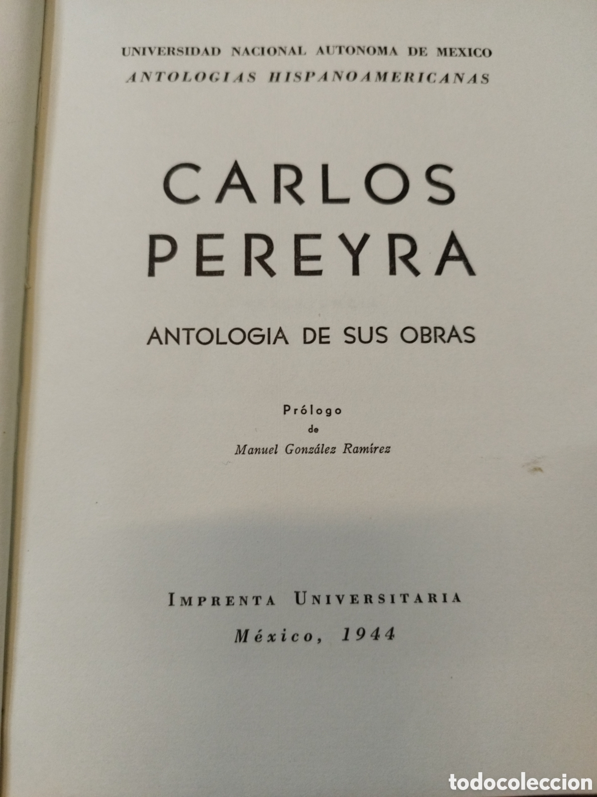 Libros: CARLOS PEREYRA. Antologia de sus obras - Foto 3