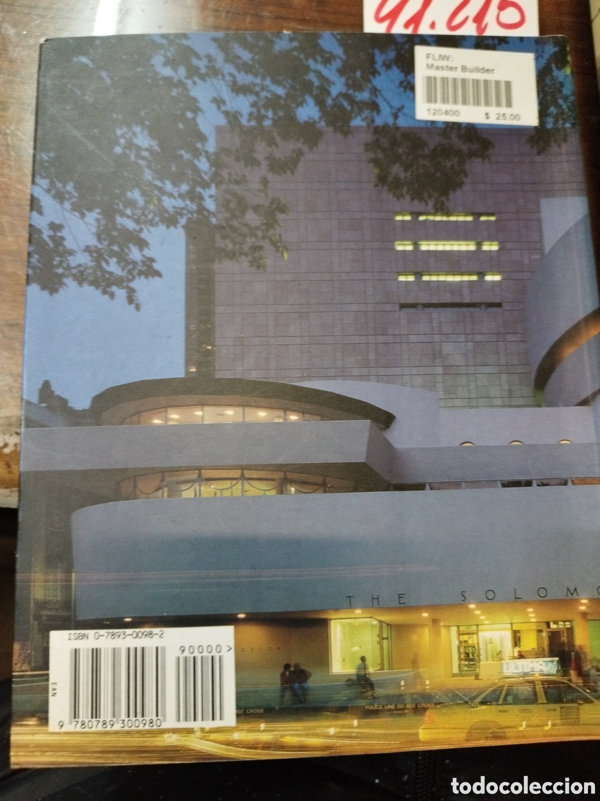 Libros: FRANK LLOYD WRIGHT. Master Buider. Arquitectura - BROOKS PFEIFFER,Bruce - Foto 3
