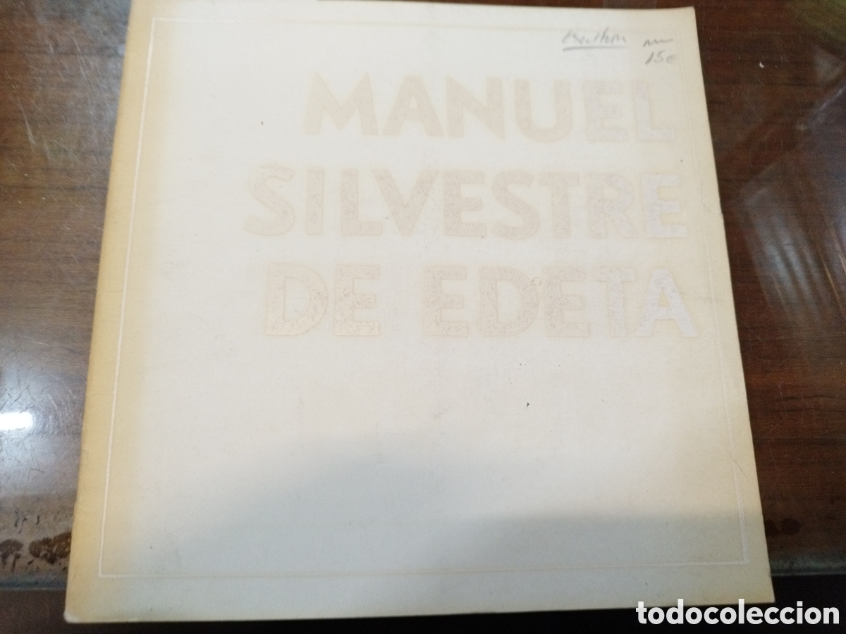 Libros: MANUEL SILVESTRE DE EDETA. Escultor - Foto 1