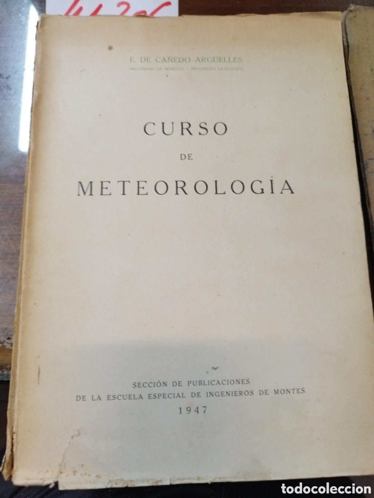 Livres: CURSO DE METEOROLOGIA - CA&Ntilde;EDO ARG&Uuml;ELLES,Ernesto de