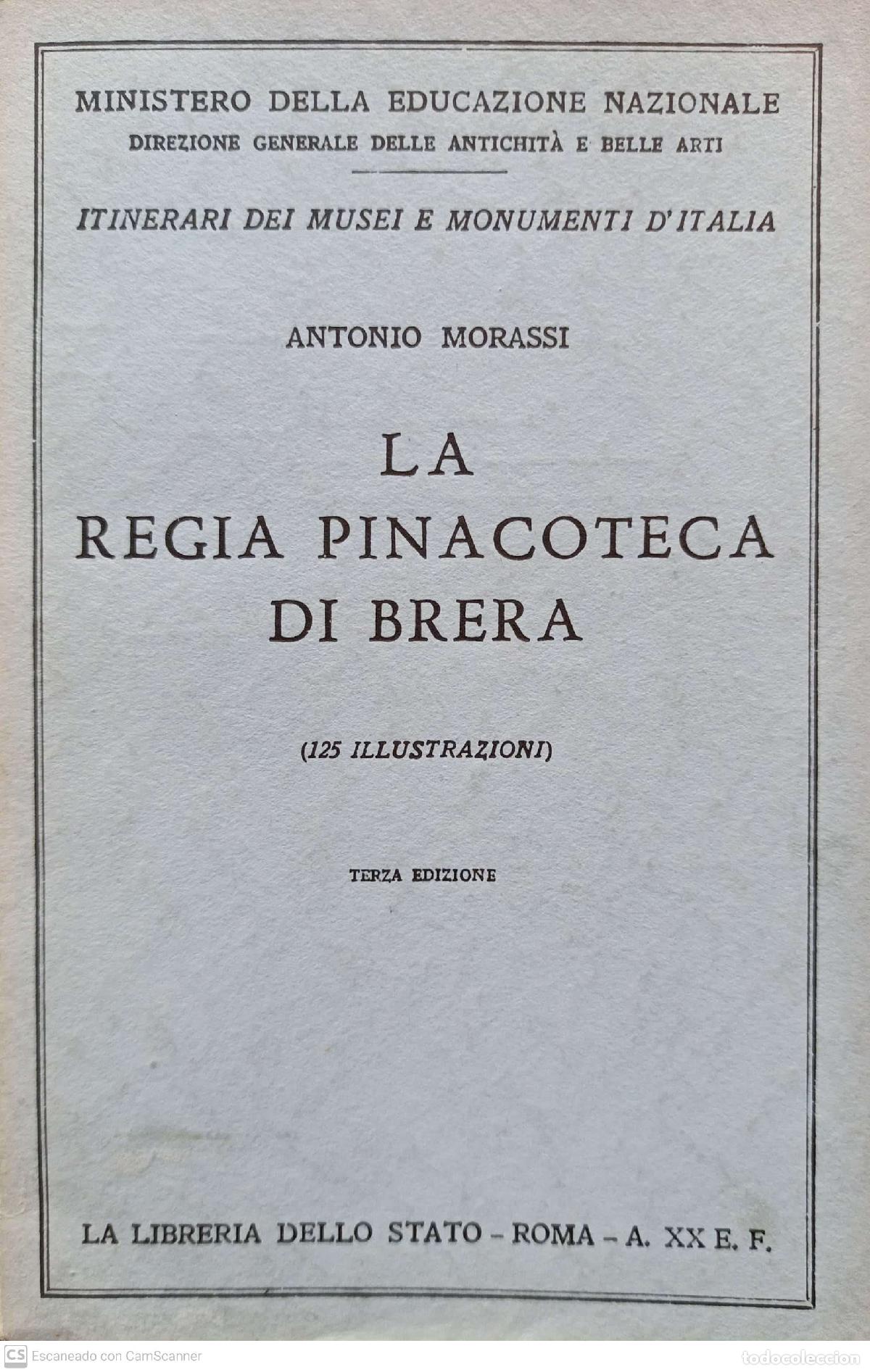 Libros: La regia pinacoteca di Brera - Antonio Morassi - Foto 1