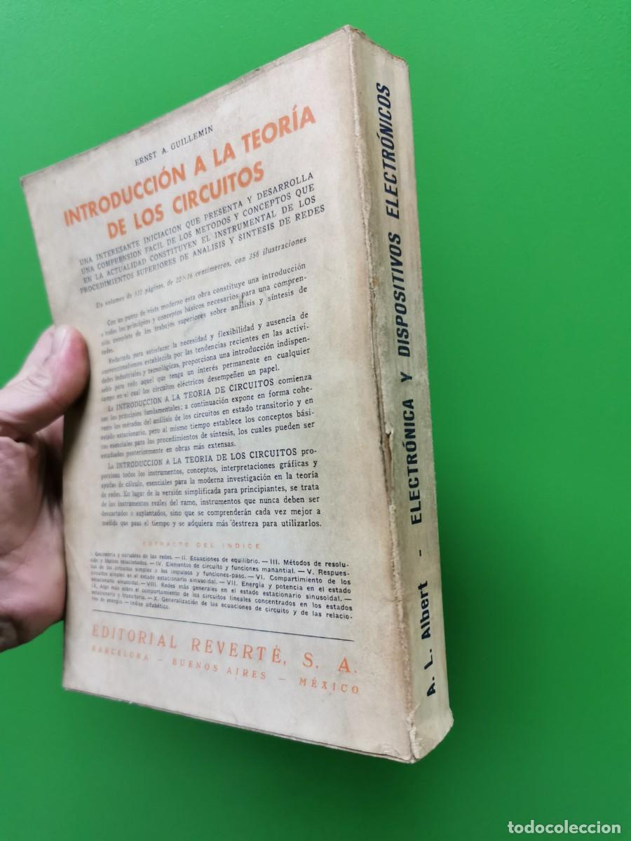 Libros: ELECTR&Oacute;NICA Y DISPOSITIVOS ELECTR&Oacute;NICOS, A. L. ALBERT, EDIT. REVERT&Eacute;, S.A - Foto 2