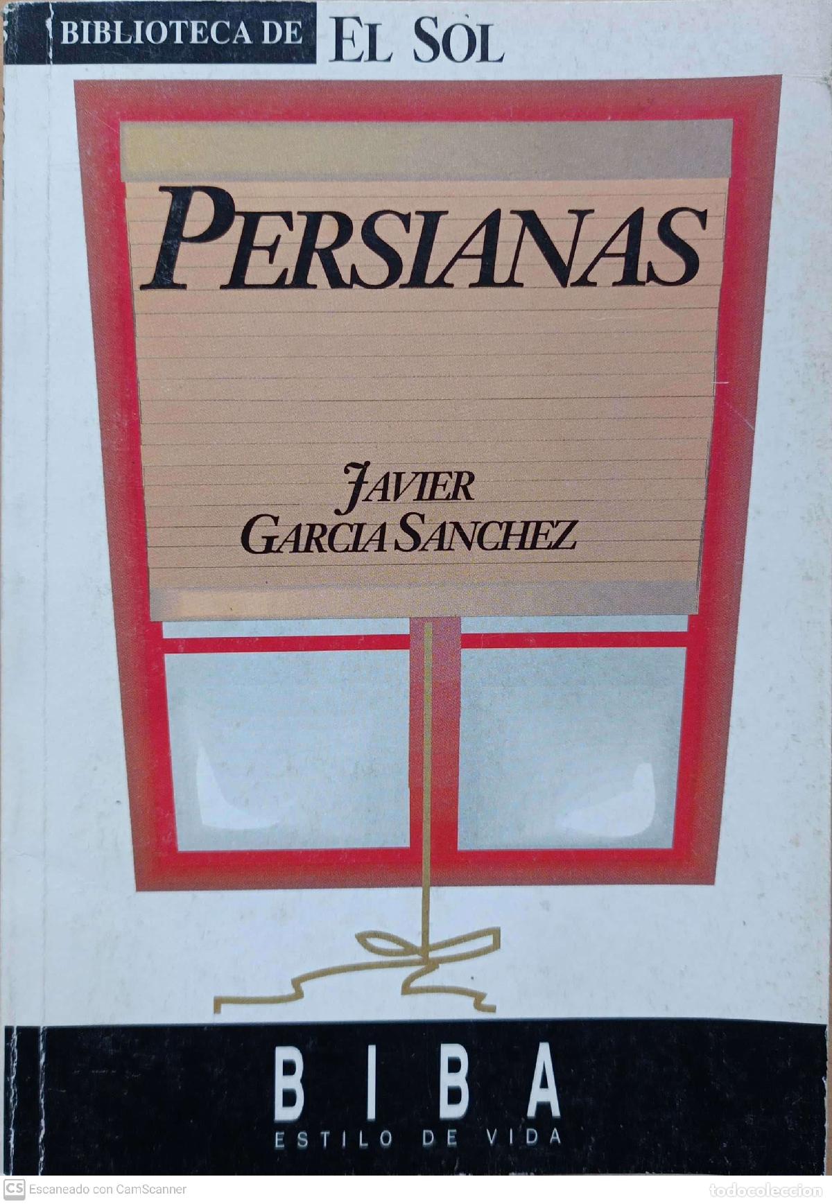 Libros: Persianas - Javier Garc&iacute;a S&aacute;nchez - Foto 1
