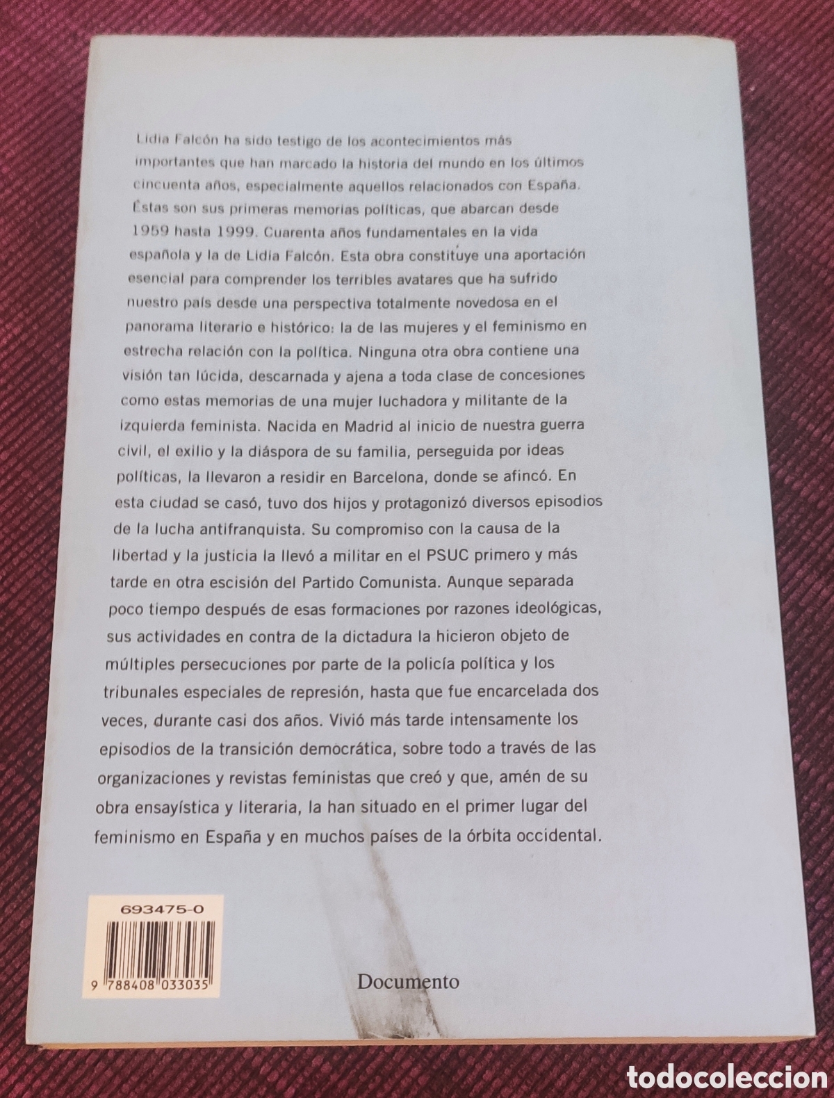 Libros: Lidia Falc&oacute;n. Memorias politicas - Foto 2