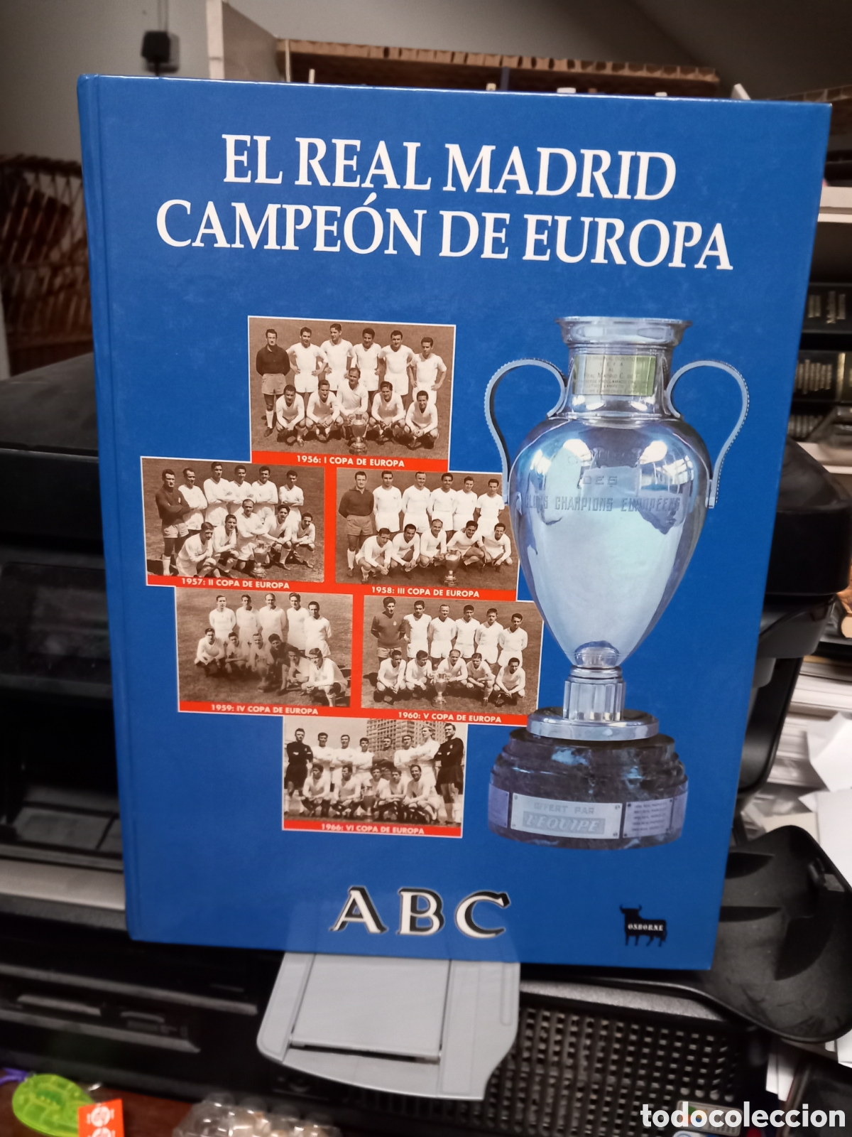 uefa champions league trofeo copa europa real m - Compra venta en  todocoleccion