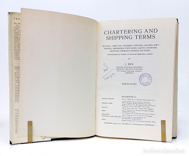 Libros: BES (J.). Chartering and shipping terms - Foto 3