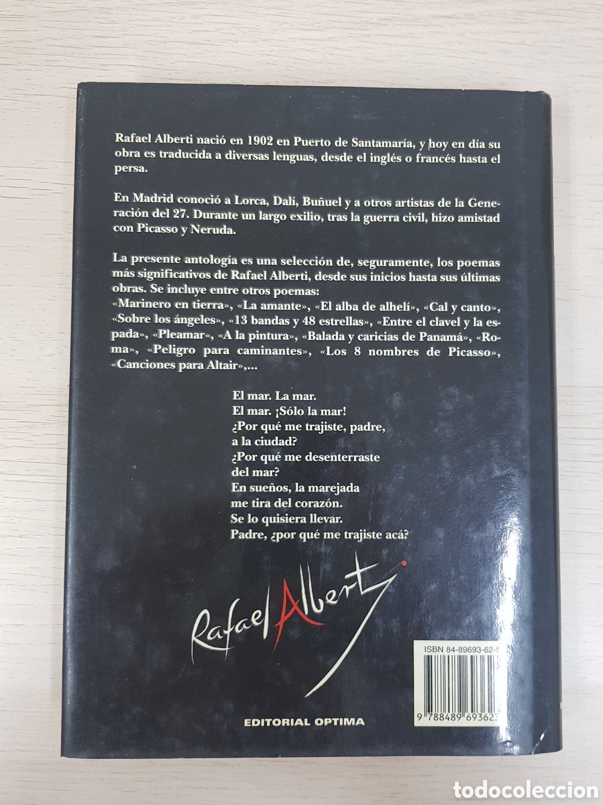 Libros: ANTOLOG&Iacute;A PO&Eacute;TICA RAFAEL ALBERTI - Foto 2