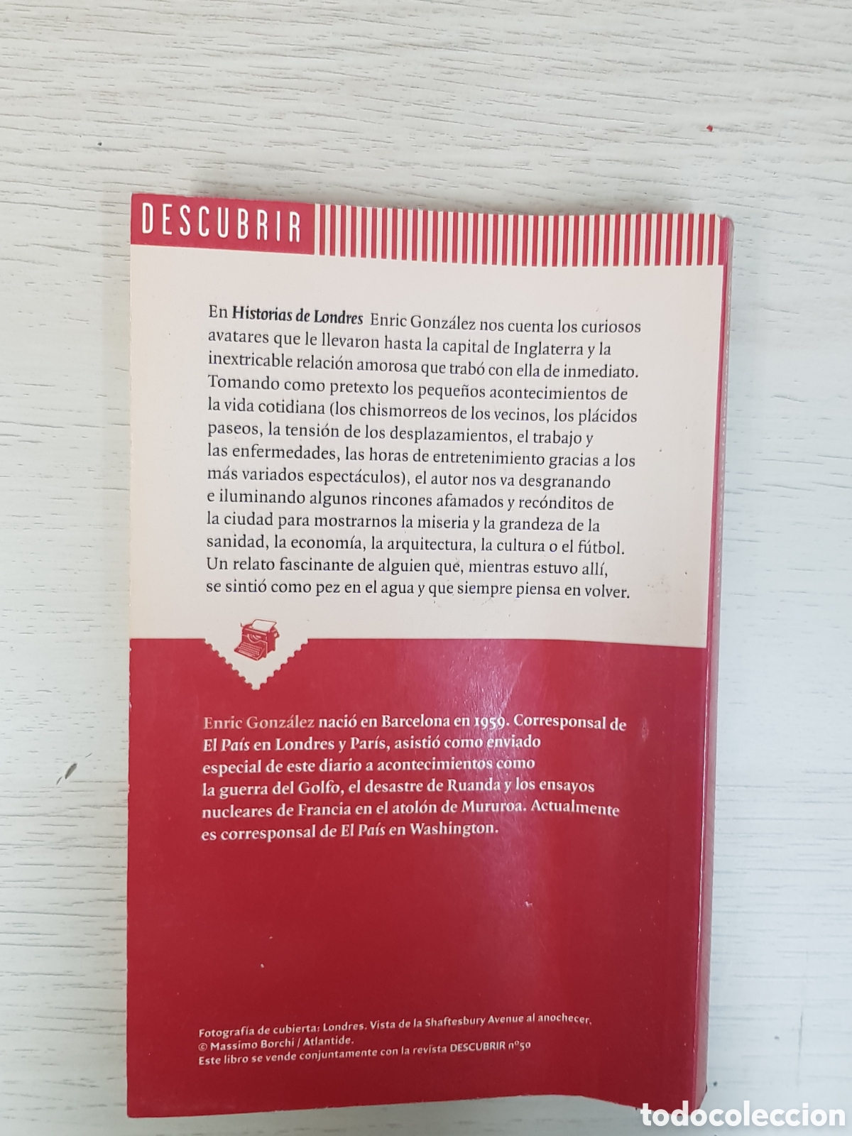 Libros: ENRIC GONZALEZ - HISTORIAS DE LONDRES - Foto 2