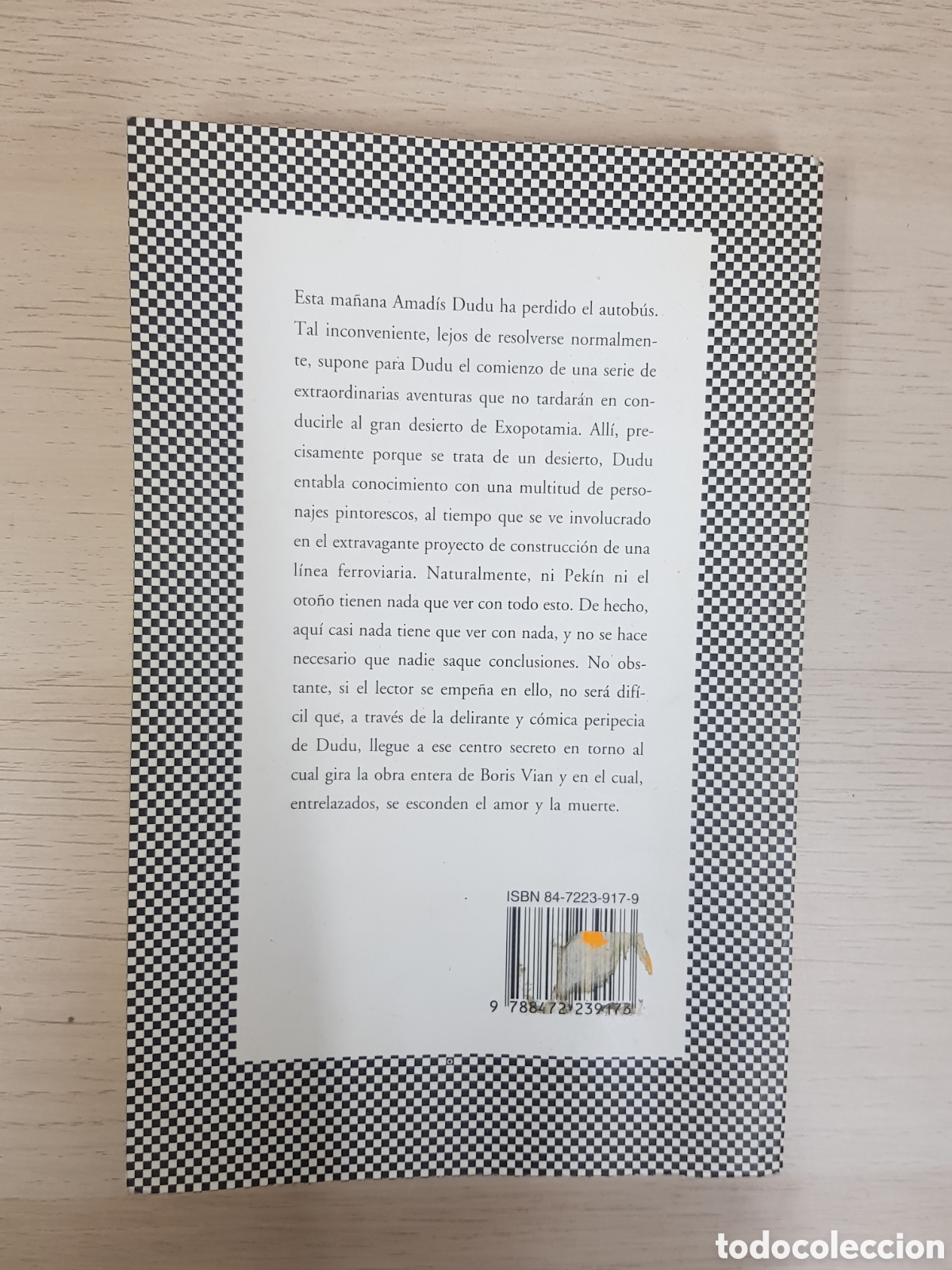 Libros: BORIS VIAN - EL OTO&Ntilde;O EN PEK&Iacute;N - TUSQUETS, 2008 - Foto 2
