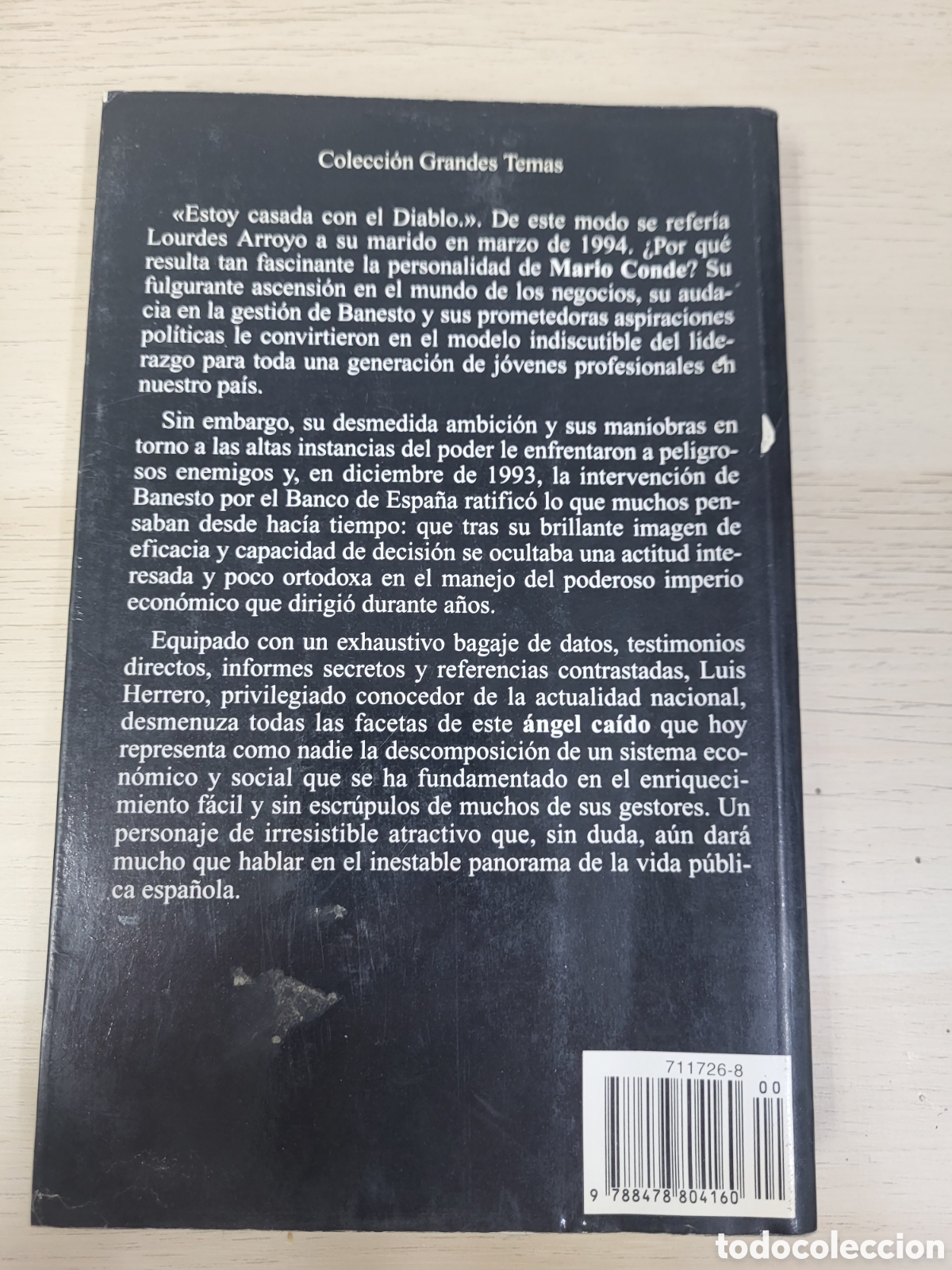 Libros: CONDE, EL &Aacute;NGEL CA&Iacute;DO (LUIS HERRERO) - Foto 2