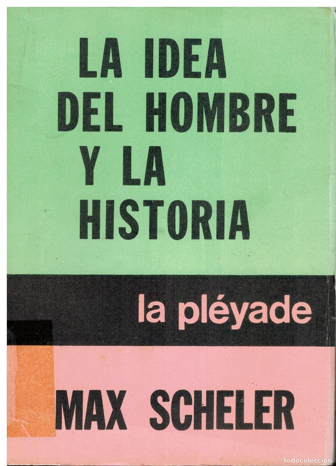 Libros: LA IDEA DEL HOMBRE Y LA HISTORIA. - Foto 1