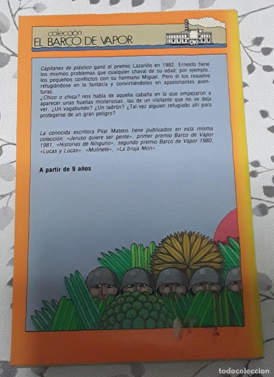 Libros: Capitanes de plastico, Pilar Mateos, barco de vapor - Foto 2