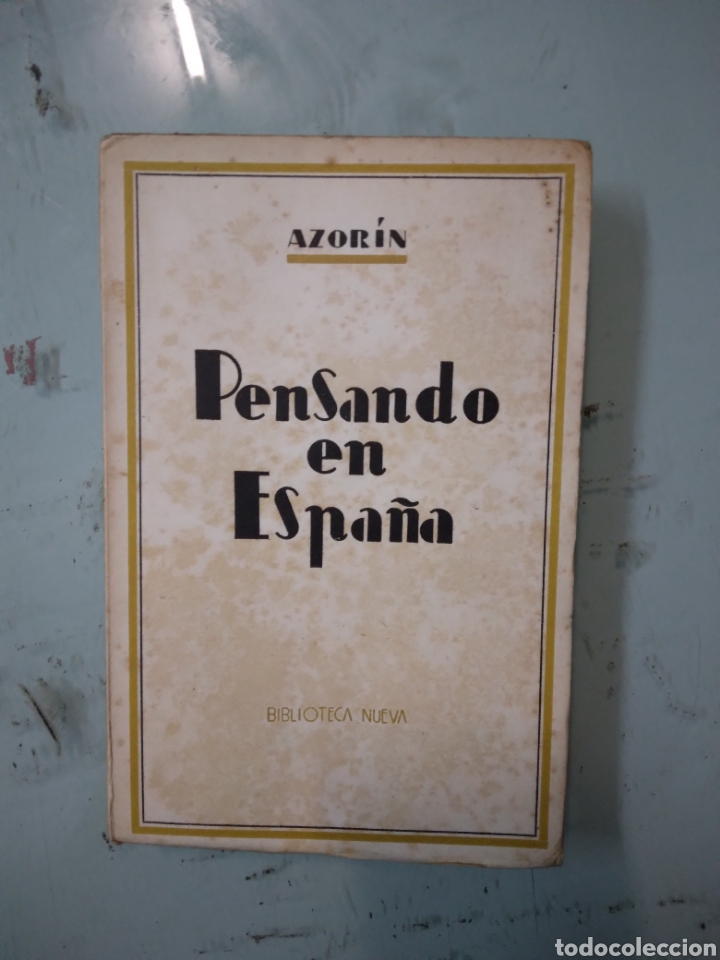 Libros: Azorin, Pensando en Espa&ntilde;a, Biblioteca Nueva - Foto 1