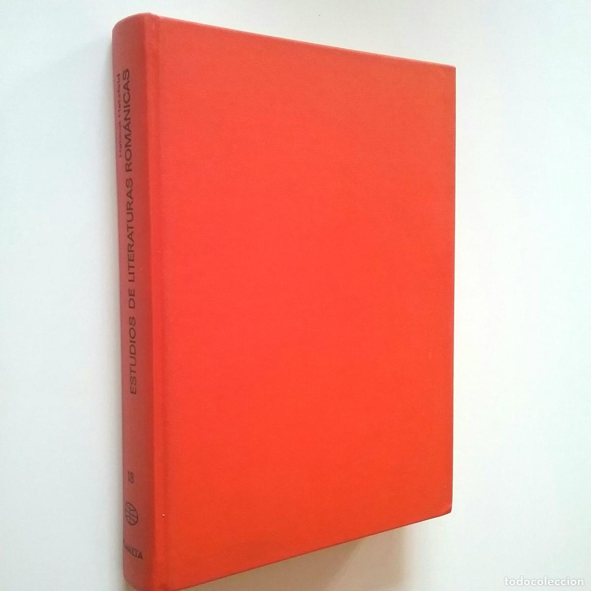 Libros: Helmut Hatzfeld - Estudios de literaturas rom&aacute;nicas - Foto 1