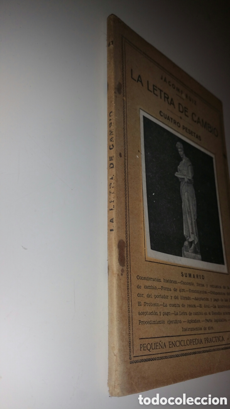 Libros: La letra de cambio. Jacome Ruiz, num. 47. - Foto 2