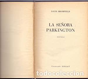 Livros em segunda m&atilde;o: LA SE&Ntilde;ORA PARKINGTON