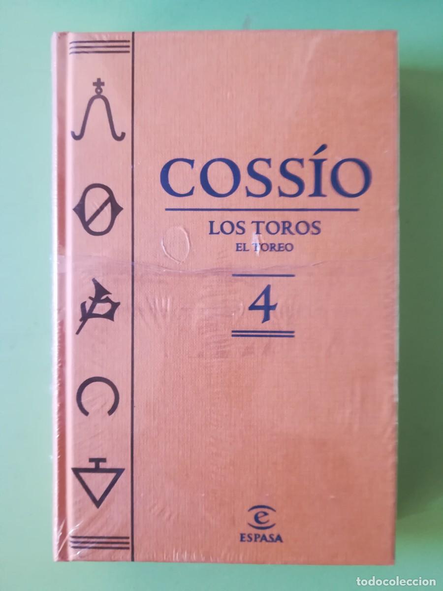 Libros: Cossio los toros el toreo 4 Espasa nuevo **- - Foto 1
