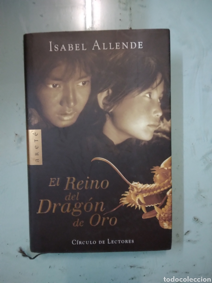Libros: Isabel Allende, El reino del Drag&oacute;n de Oro Arete - Foto 1