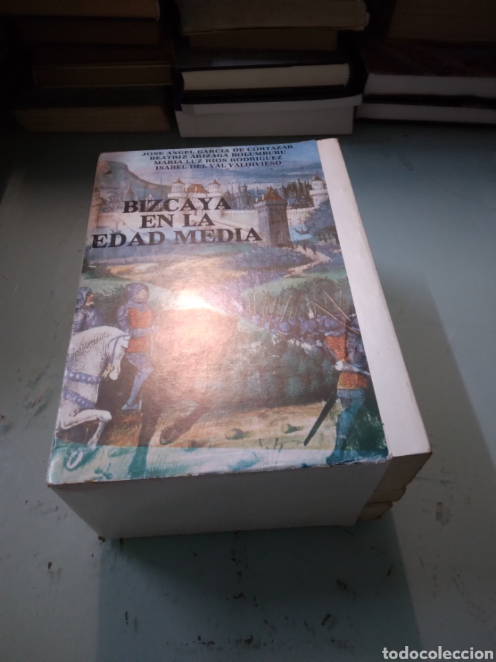 Libros: Jose Angel Garc&iacute;a de Cortazar, Bizkaia en la edad media, 4 tomos