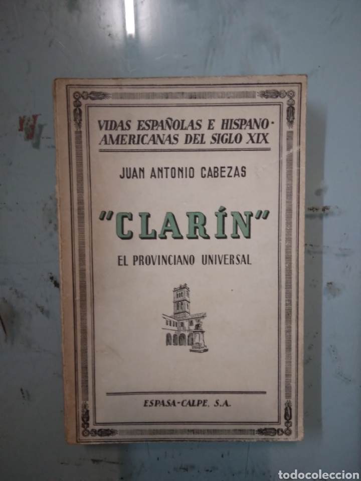 Libros: Juan Antonio Cabezas,Clar&iacute;n, Espasa Calpe - Foto 1