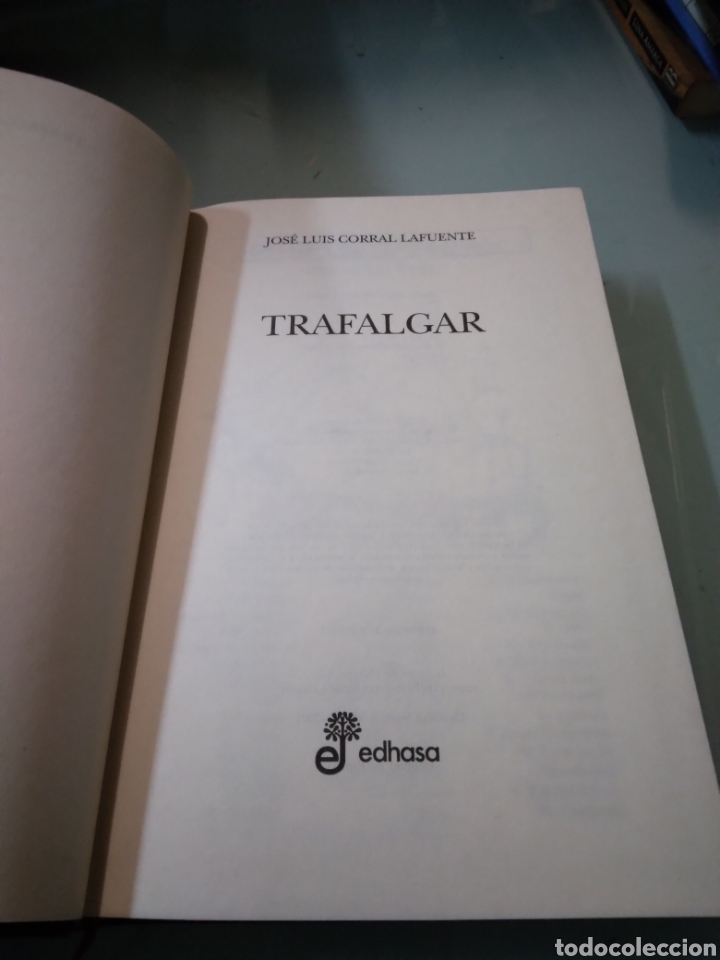 Libros: JoseLuis Corral Lafuente, Trafalgar, EDHASA - Foto 2
