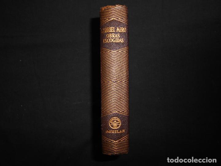 Libros: GABRIEL MIRO - OBRAS ESCOGIDAS - AGUILAR - Foto 1