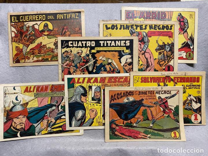 Libros: EL GUERRERO DEL ANTIFAZ, 82 N&uacute;meros. - Foto 2