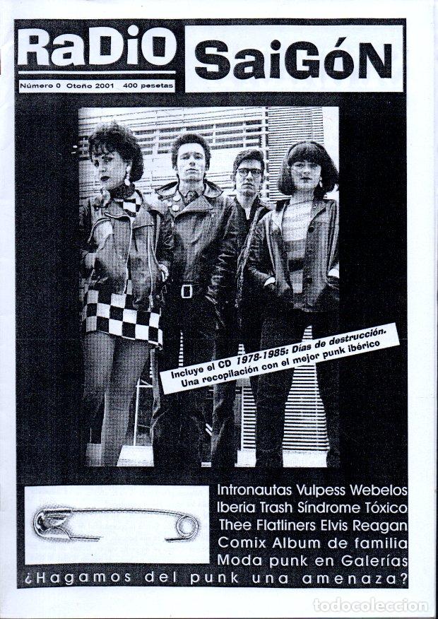 Libros: RADIO SAIG&Oacute;N. N&Uacute;MERO 0. OTO&Ntilde;O 2001. - FANZINE. - Foto 1