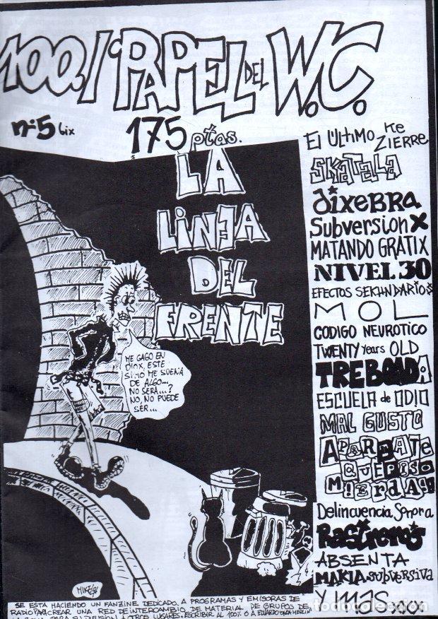 Libros: 100% PAPEL DEL W. C. N&Uacute;MERO 5 BIX. - FANZINE. - Foto 1