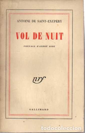 Libros: VOL DE NUIT. - SAINT-EXUPERY, Antoine de. - Foto 1
