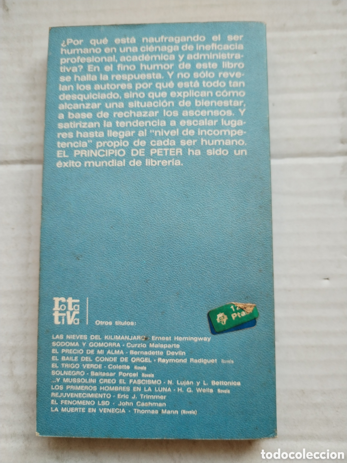 Libros: EL PRINCIPIO DE PETER/VV.AA. - Foto 3