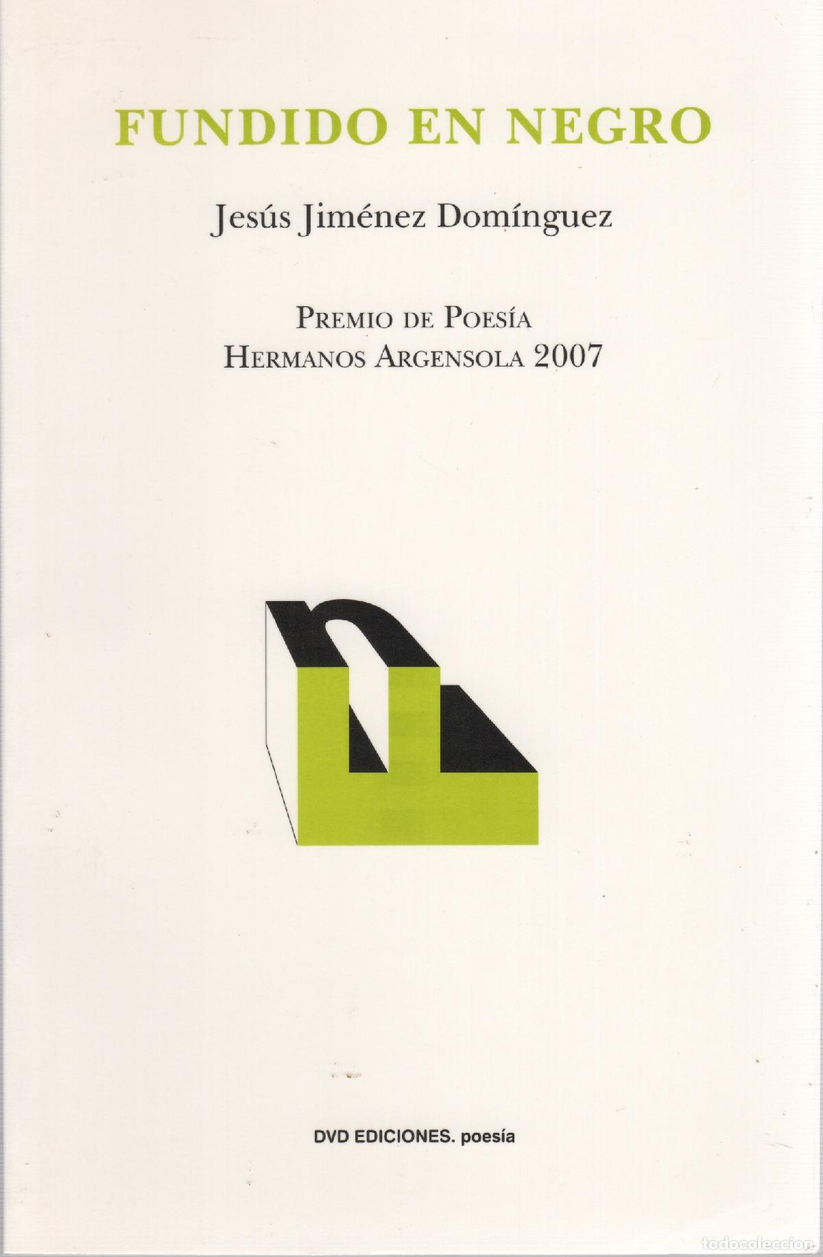 Libros: Fundido en negro - Jim&eacute;nez Dom&iacute;nguez, Jes&uacute;s - Foto 1
