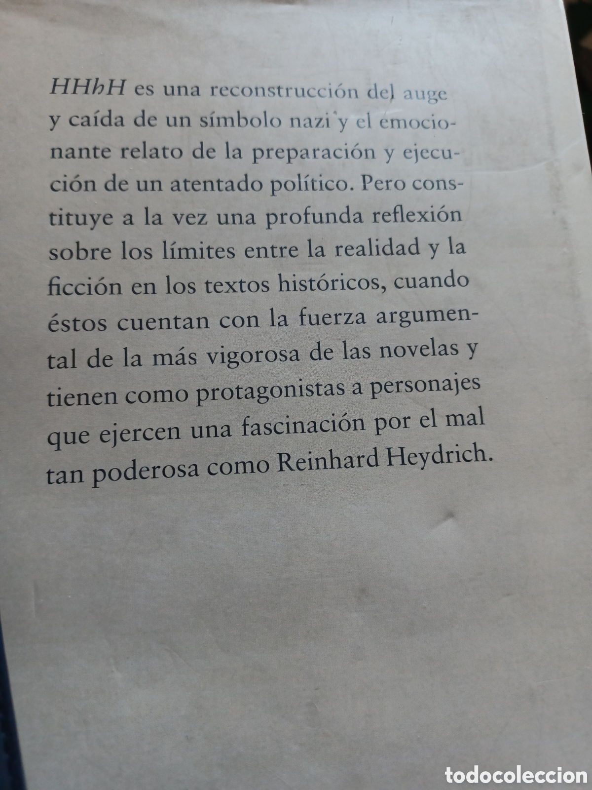 Libros: Barybook 108 HHhH Laurent Binet C&iacute;rculo de Lectores - Foto 2