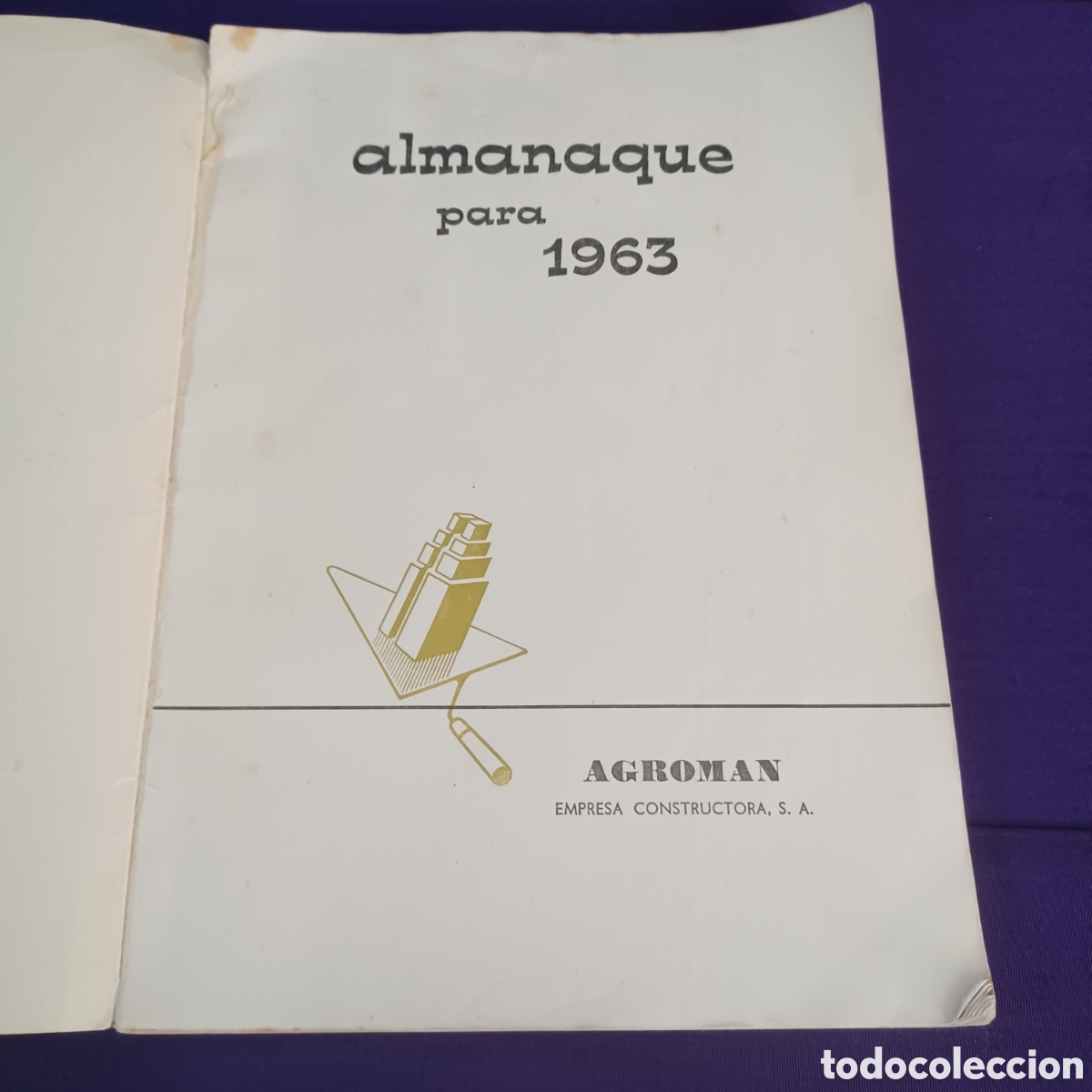 Libros: ALMANAQUE AGROMAN 1963 - Foto 2