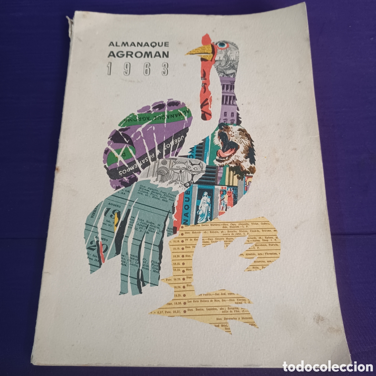 Libros: ALMANAQUE AGROMAN 1963 - Foto 1