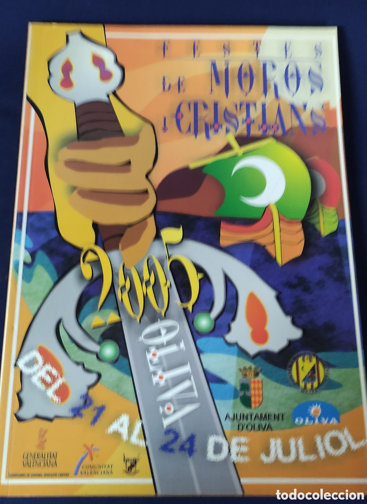Libros: FESTES DE MOROS I CRISTIANS OLIVA - Foto 1