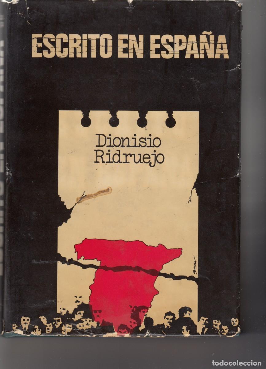 Libros: ESCRITO EN ESPA&Ntilde;A. DIONISIO RIDRUEJO - ACP - Foto 1