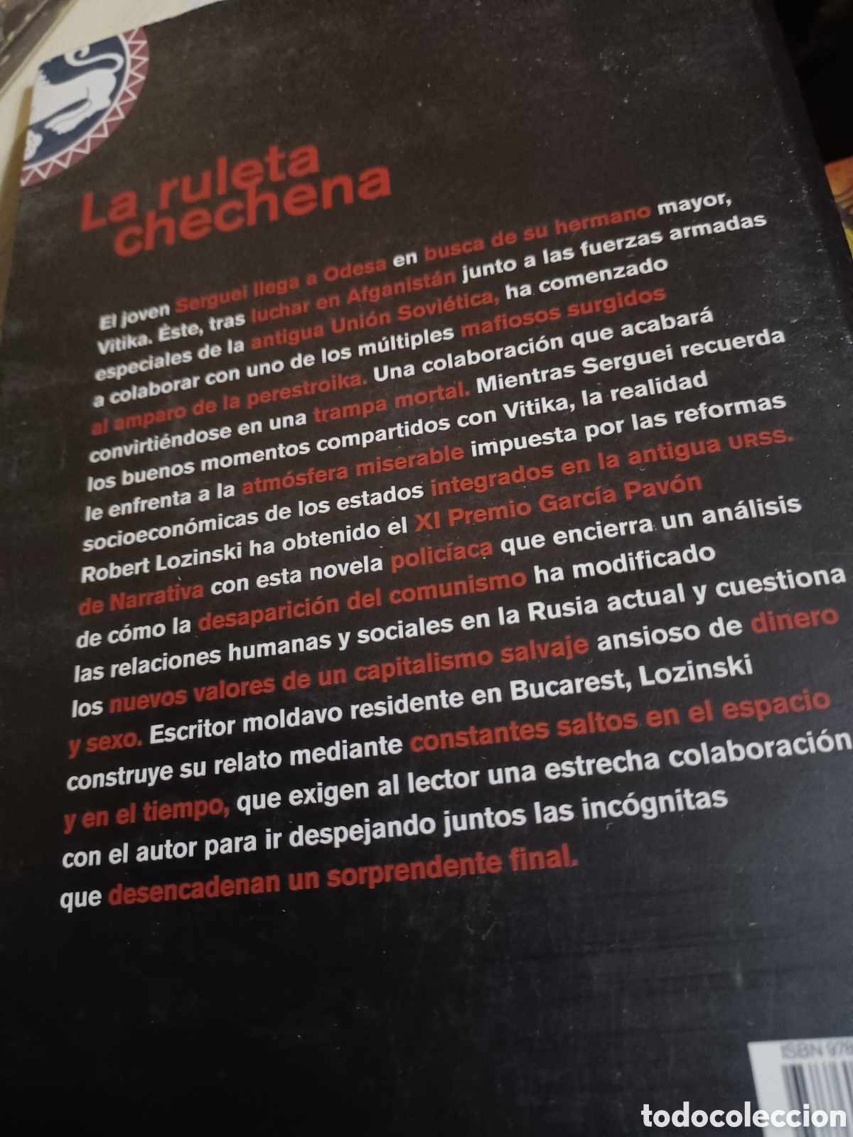 Libros: Barybook 108 La ruleta chechena Robert Lozinski - Foto 2