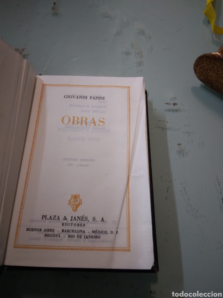 Libros: Giovanni Papini, Obras, Plaza Janes - Foto 2