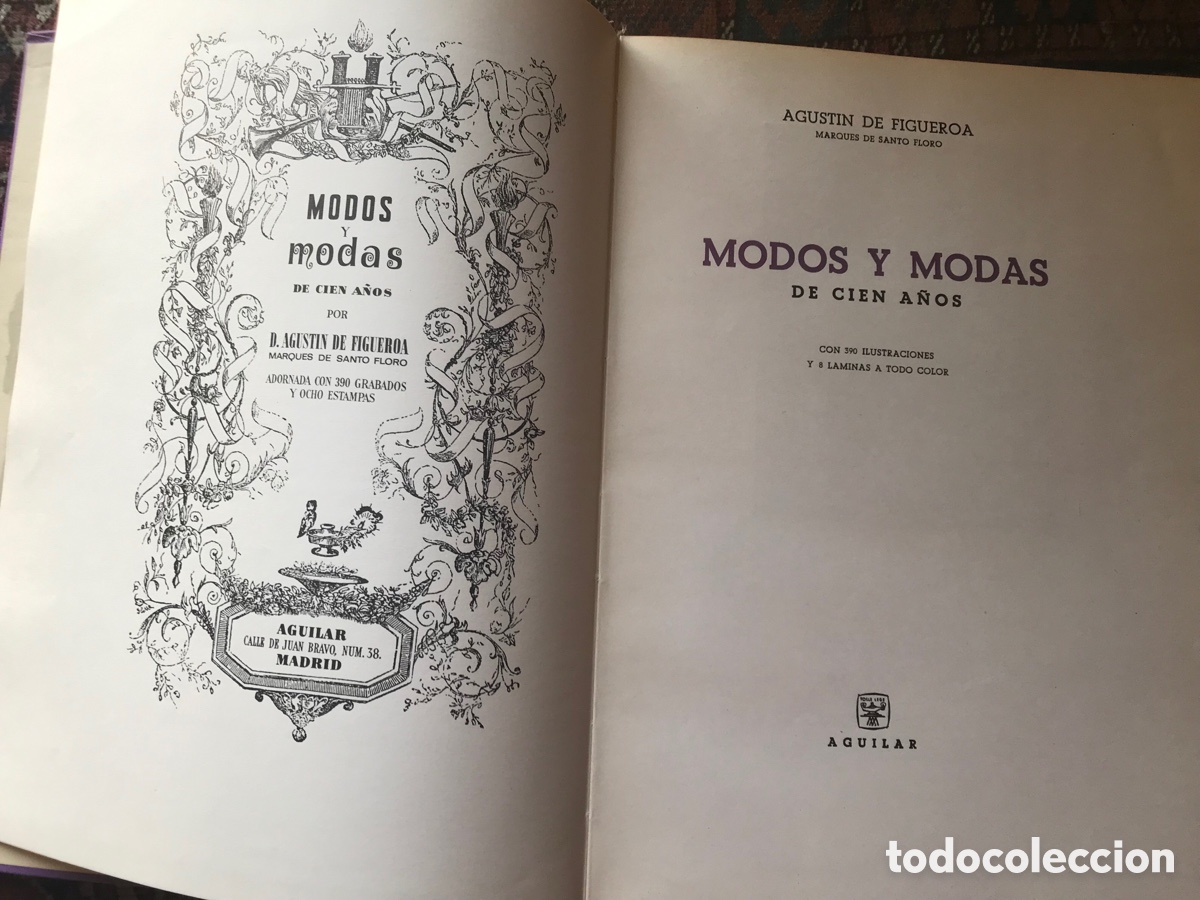 Libros: Modo sin modas de cien a&ntilde;os. Aguilar. - Foto 3