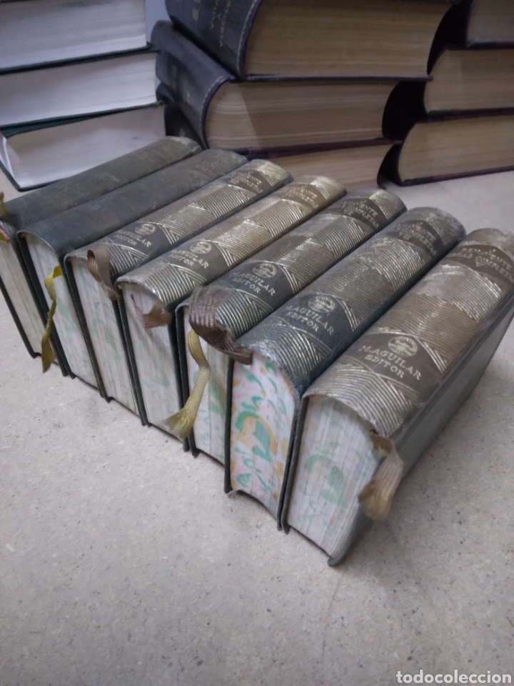 Libros: Jacinto Benavente, Aguilar 1940, 6 tomos, - Foto 2