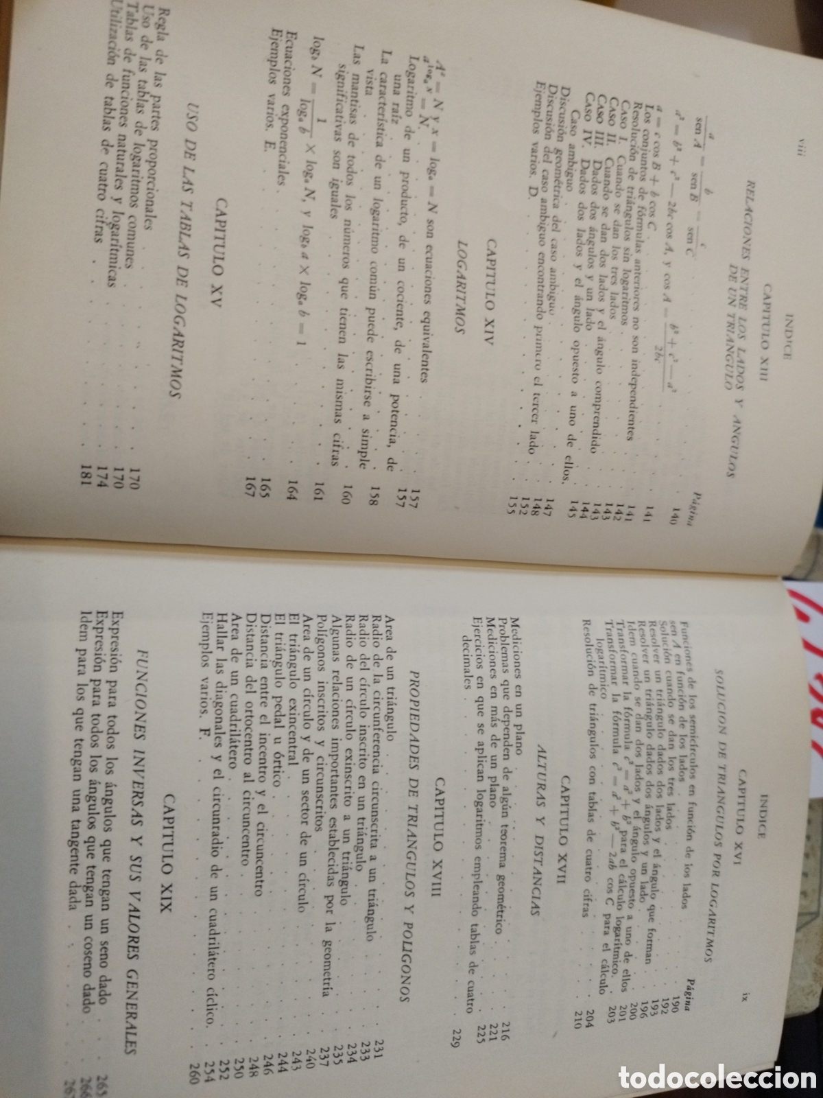 Libros: TRIGONOMETRIA ELEMENTAL - HALL,H.S.y KNIGHT,S.R. - Foto 6