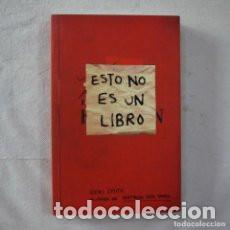 Libros: ESTO NO ES UN LIBRO Keri Smith - Foto 1