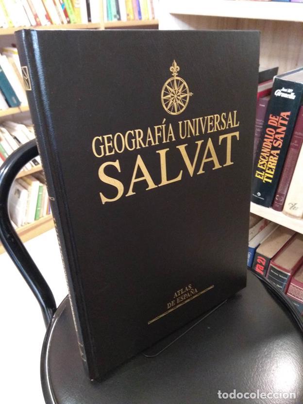 Libros: Geograf&iacute;a universal Salvat. Atlas de Espa&ntilde;a - Foto 1