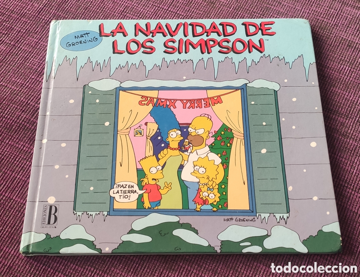 Libros: La Navidad de los Simpson - Foto 1